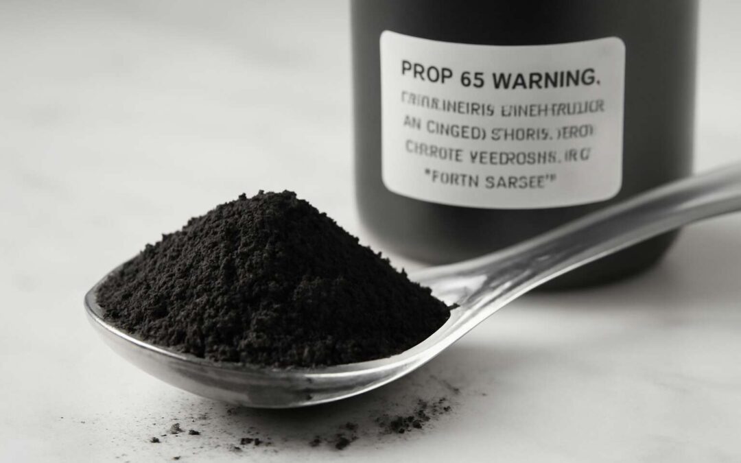 activated charcoal prop 65 informs consumers about safety and labeling for everyday products.