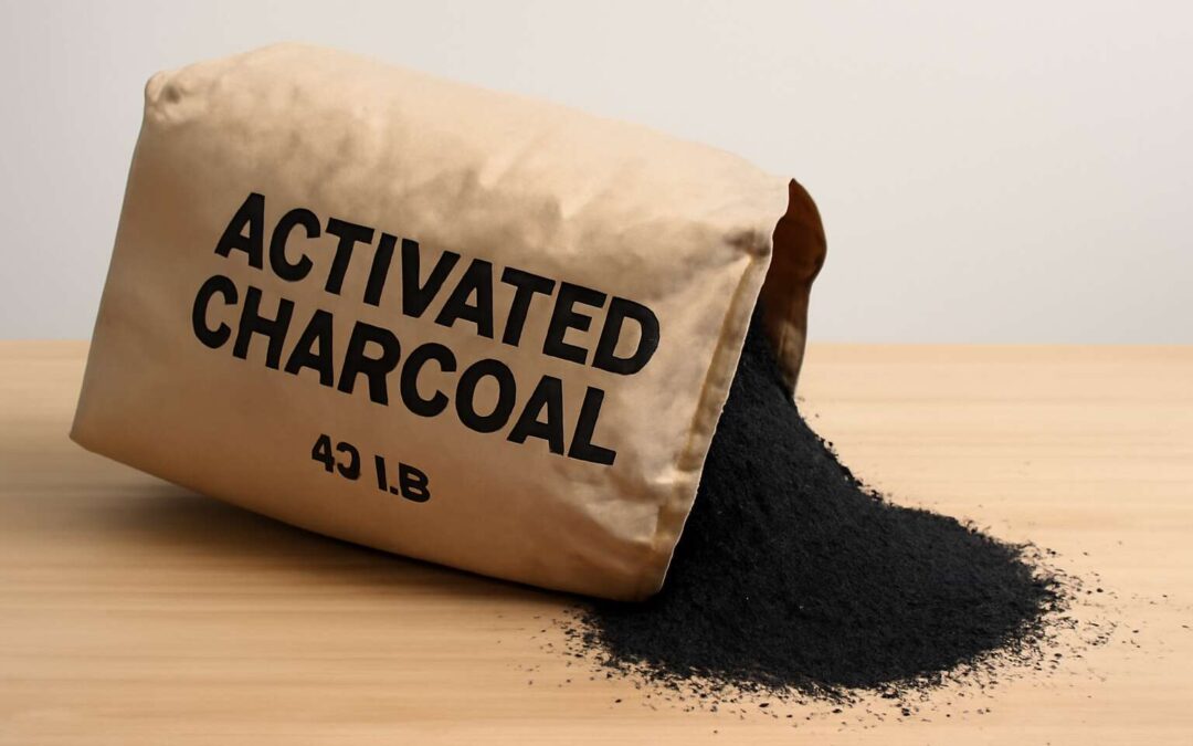Powerful odor control with activated charcoal 40 lbs for home and workshop use.