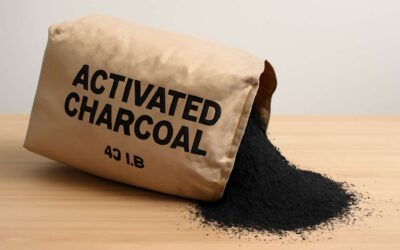 Powerful odor control with activated charcoal 40 lbs for home and workshop use.