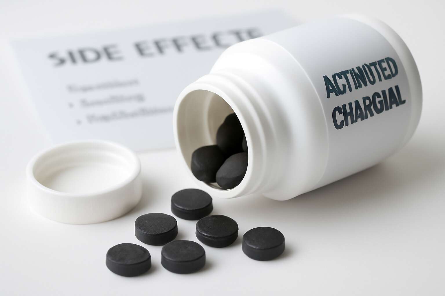 activated charcoal tablets side effects
