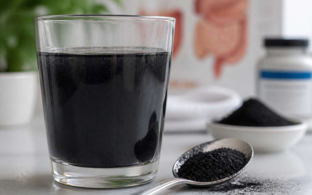 Activated charcoal vomiting, when to worry and what to do.