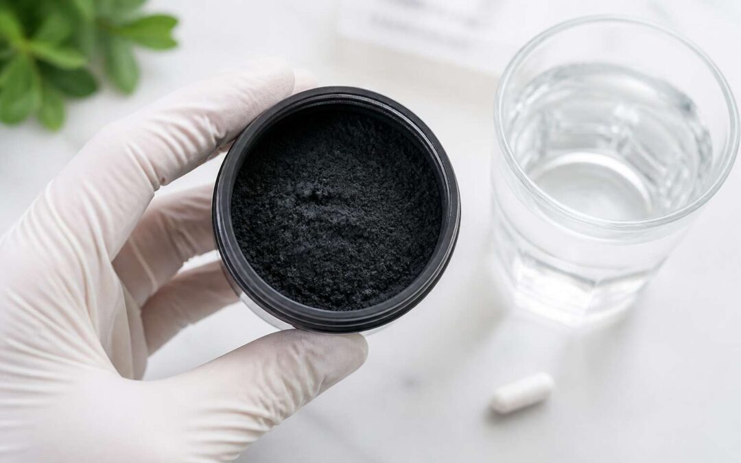 When is activated charcoal administered depends on the poisoning type.