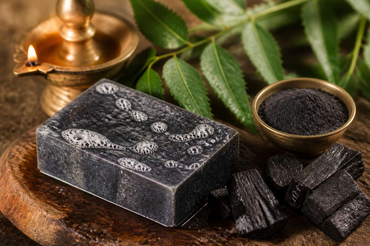 activated charcoal soap telugu